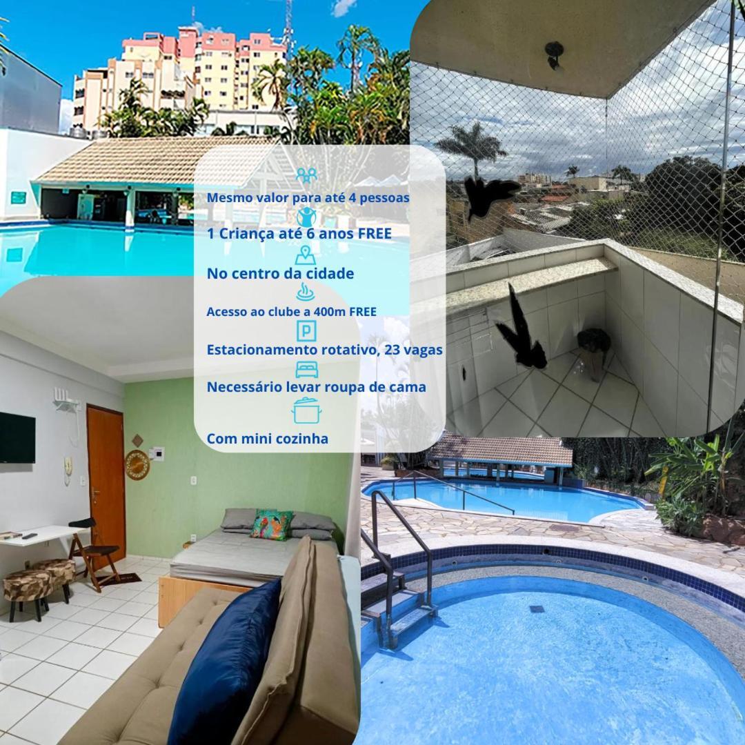 Acqua Ville Flat'S I Apto 202 - Com Sacada Caldas Novas Buitenkant foto